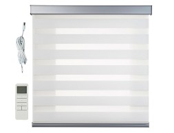 Estor Motoritzat Square Platinum Nit&Dia Blanc
