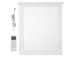 Estor Motorizado Screen Blanco