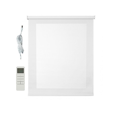 Estor Motorizado Screen Blanco