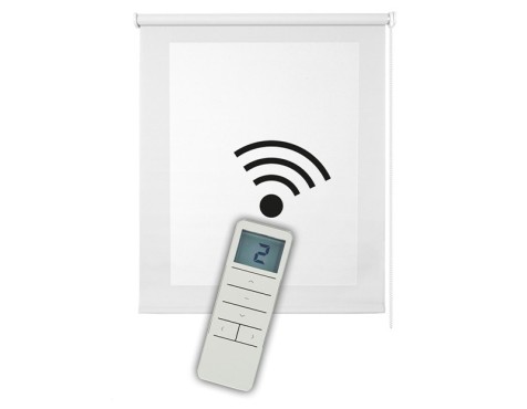 Estor Motorizado Screen Blanco