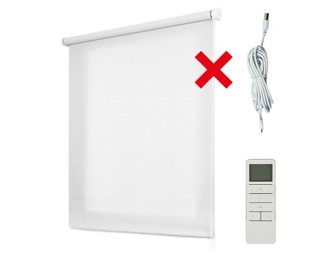 Estor Motorizado Screen Blanco