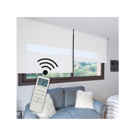 Estor Motorizado Screen Blanco