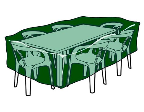 Funda Protectora Mesa Rectangular 6/8 Sillas