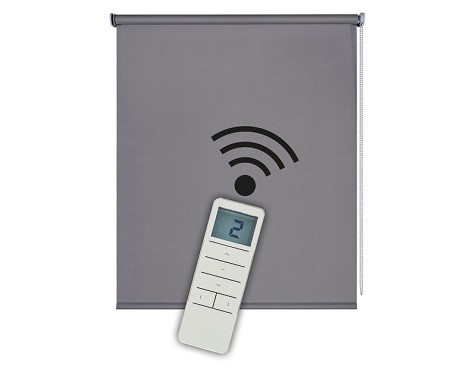 Estor Motoritzat Opac Night Gris