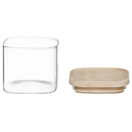 Pots De Vidre Apilables Amb Tapa (4un)