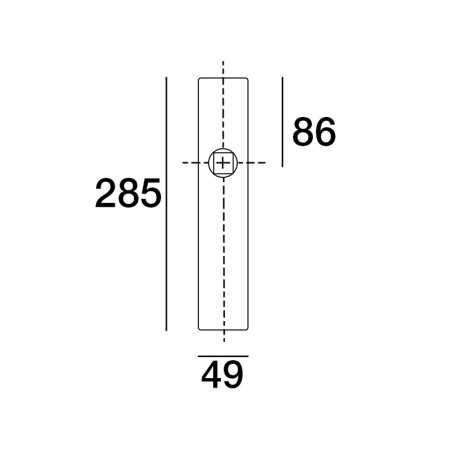 Maneta Placa Eq-206
