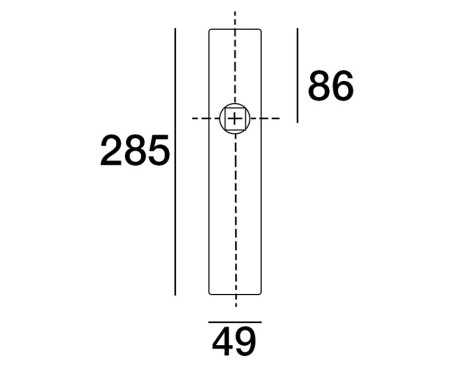 Maneta Placa Eq-206