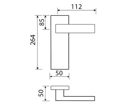 Manillas Placa Eq-868