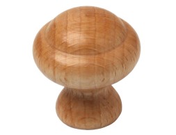 Pomo Madera Haya Barnizado