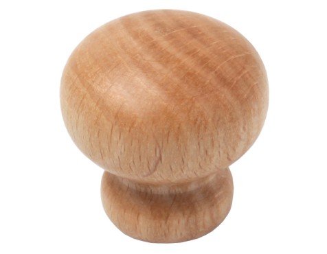 Pomo Madera Haya Barnizado