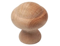 Pomo Madera Haya Cruda