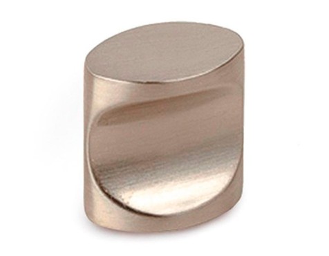 Pomo Mueble Ovalado Níquel