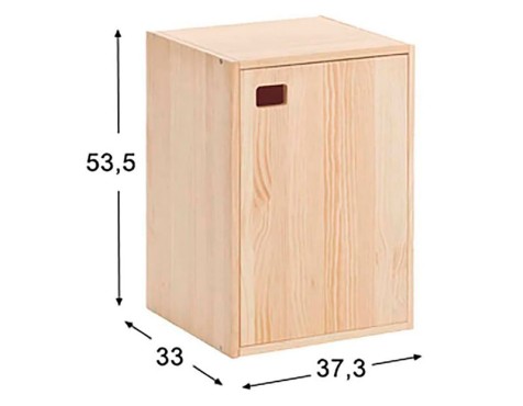 Módulo 1 Puerta Dina Pino Macizo