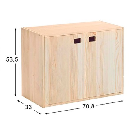 Módulo 2 Puertas Dina Pino Macizo