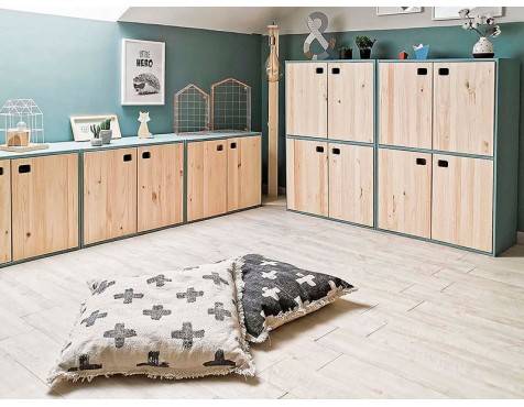 Módulo 2 Puertas Dina Pino Macizo