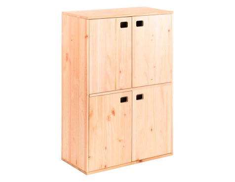 Módulo 4 Puertas Dina Pino Macizo