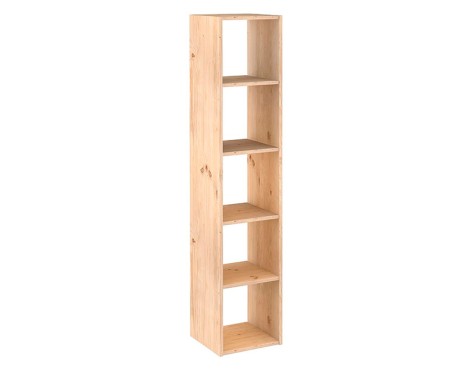 Estantería 5 Cubos Dina Pino Macizo