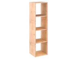Estanteria 4 Cubos Dina Pino Macizo
