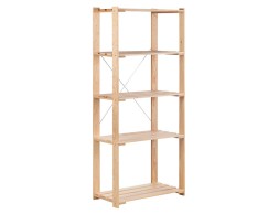 Estantería Alistonada Evo 5 Pino Macizo