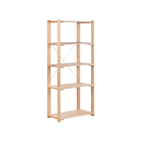 Estantería Alistonada Evo 5 Pino Macizo