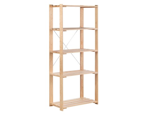 Estantería Alistonada Evo 5 Pino Macizo