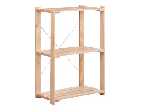 Estantería Alistonada Evo 3 Pino Macizo