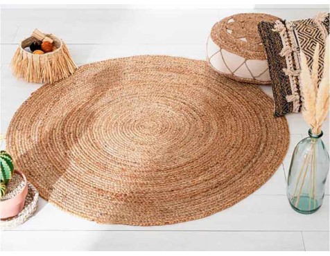 Catifa Rodona Nature Jute