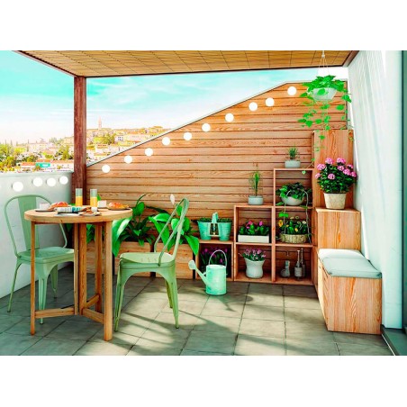 Estanteria 3X2 Cubos Dina Pino Macizo
