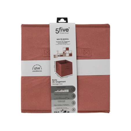 Caja De Terciopelo Plegable Terracota