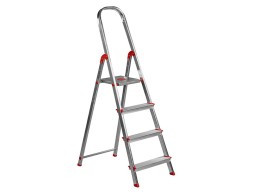 Escalera De Aluminio Rolser Única 4 Peldaños