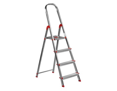Escalera De Aluminio Rolser Única 4 Peldaños