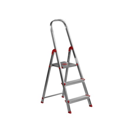 Escalera De Aluminio Rolser Única 3 Peldaños