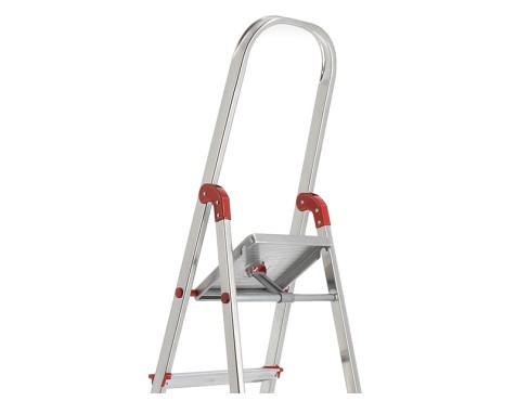 Escalera De Aluminio Rolser Única 3 Peldaños
