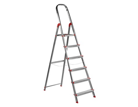 Escala D'alumini Rolser Única 6 Esglaons