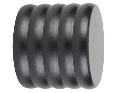 Terminal Cortina Tap Negre Antique (2un)