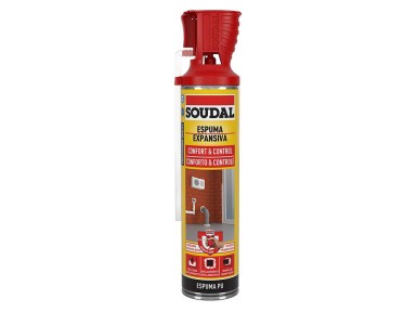 ESCUMA PU SOUDAL CONFORT &...