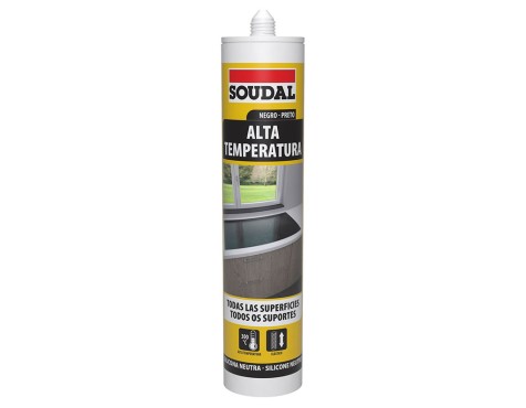 Silicona Altas Temperaturas Soudal