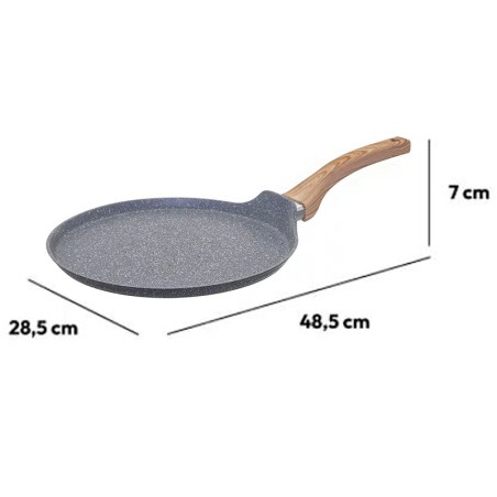 Paella Crep Alumini Nature