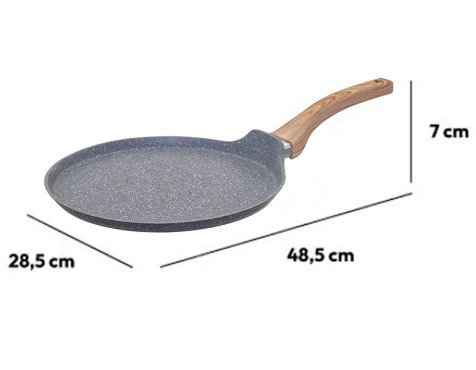 Paella Crep Alumini Nature