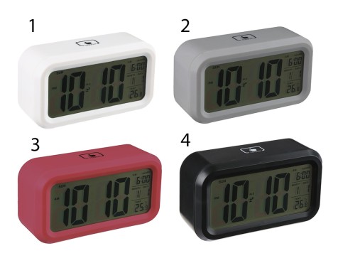 Reloj Despertador Digital 4 Modelos