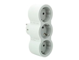 Adaptador 3 Preses Blanc-Gris