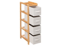 Prestatgeria De Bany 4 Calaixos Tidy