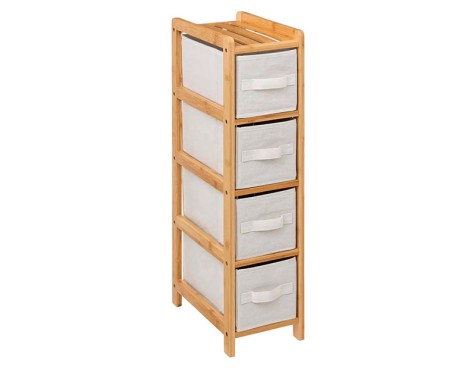 Prestatgeria De Bany 4 Calaixos Tidy