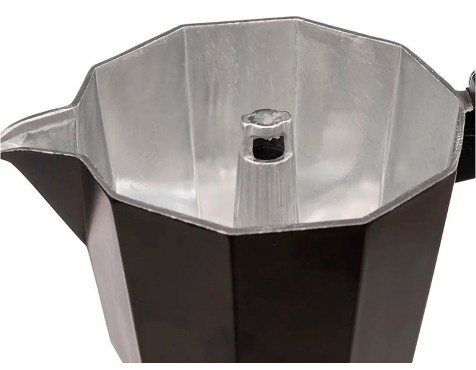 Cafetera Italiana Negra
