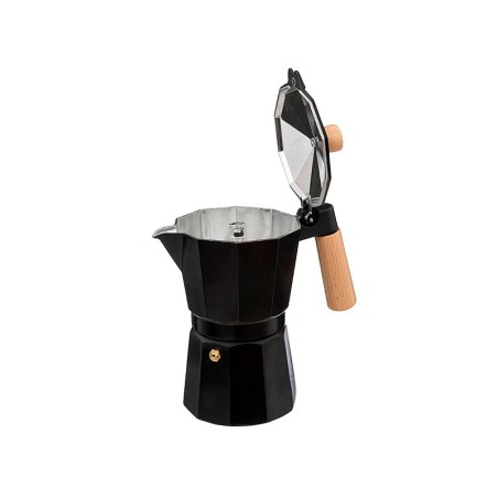 Cafetera Italiana Negra