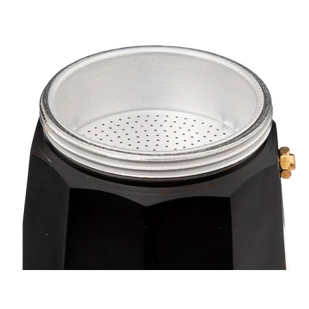 Cafetera Italiana Negra