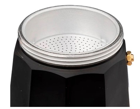 Cafetera Italiana Negra