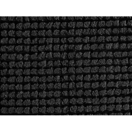 Alfombra Baño Khol Chenilla Negro