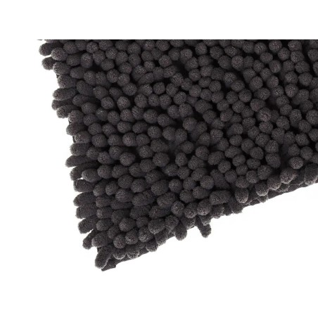 Alfombra Baño Maxi Chenilla Negro