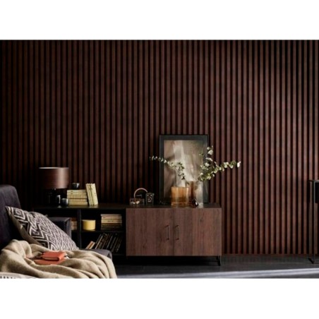 Revestimiento Pvc Lamas Linerio L-Line Chocolate